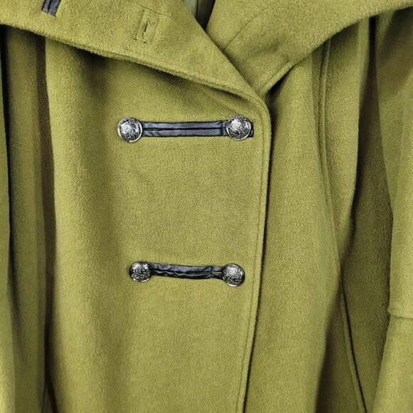 Jessica London Pea Coat Plus Size 26 26W 4X Bottom Up Warm Winter Art To Wear - Picture 4 of 9